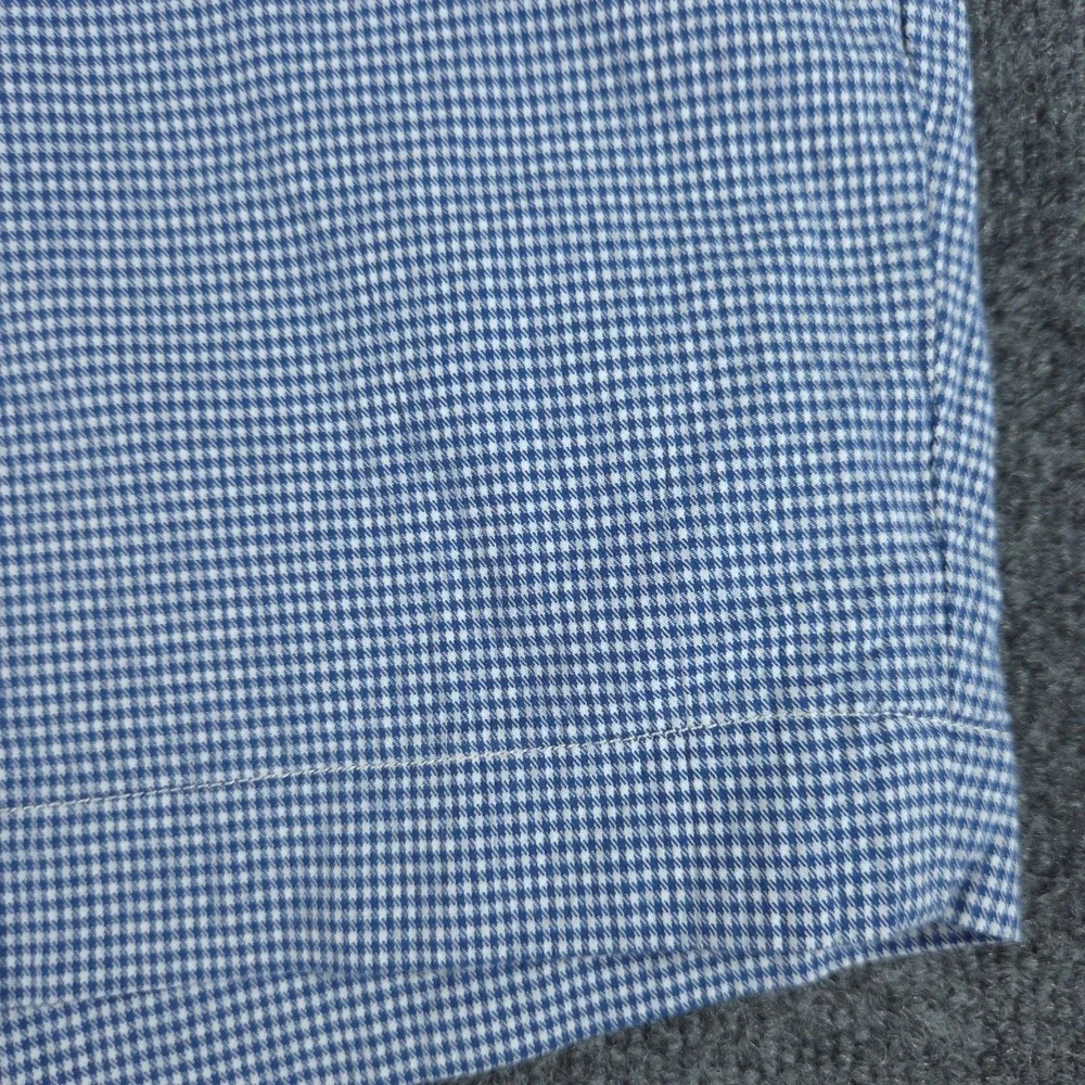 Polo Ralph Lauren Mens 29 (FIT 30) Blue White Gingham Stretch Classic Fit Shorts